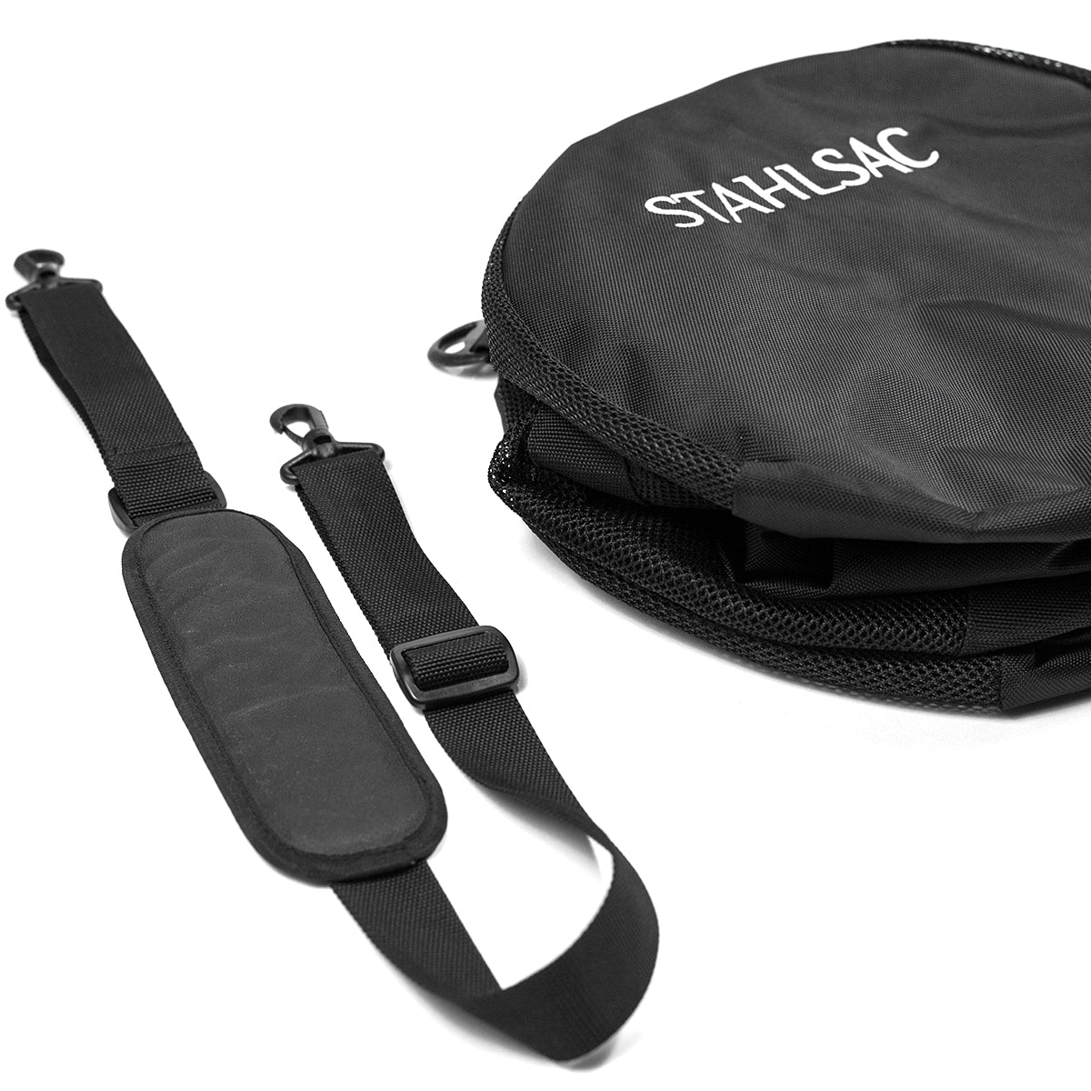 Stahlsac 40 Inch Mesh Duffel Bag - Black