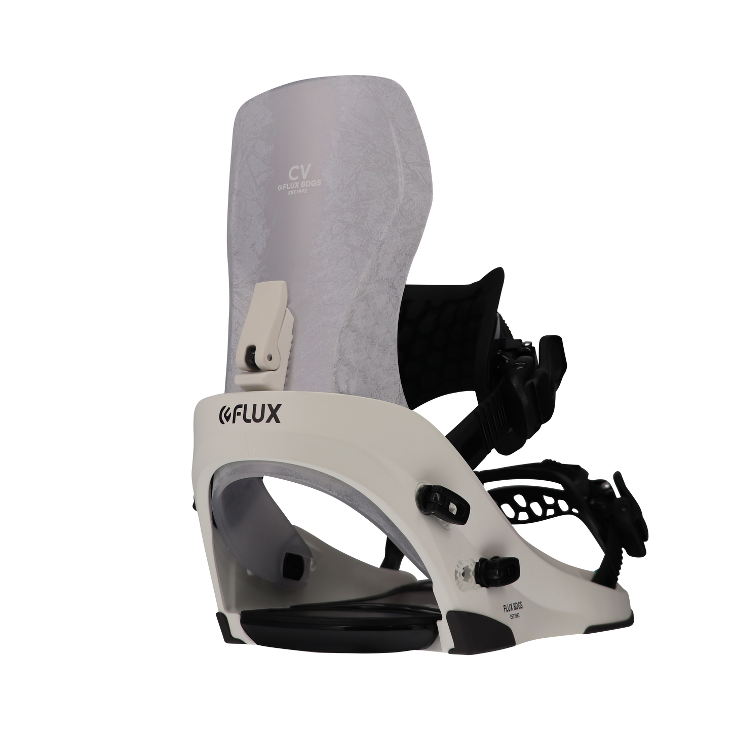 FLUX Snowboard Binding 2023 CV White