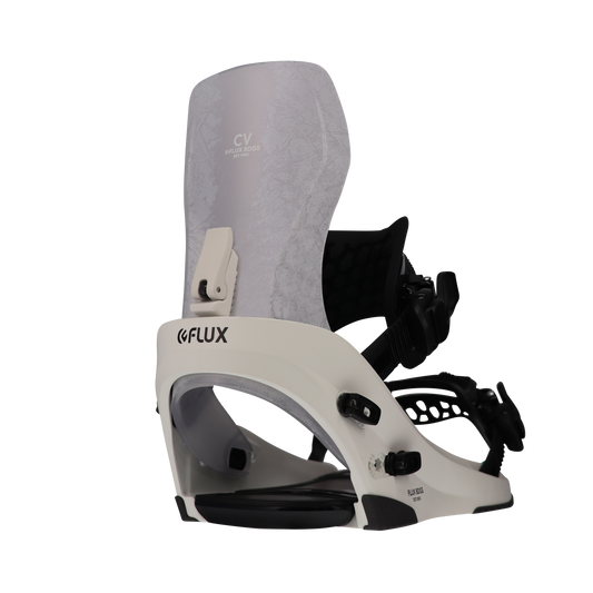 FLUX Snowboard Binding 2023 CV White