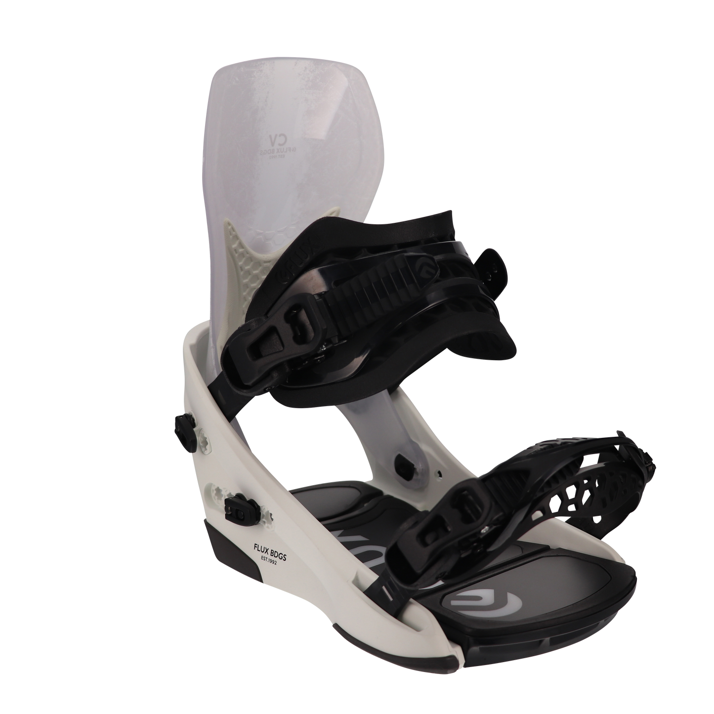 FLUX Snowboard Binding 2023 CV White