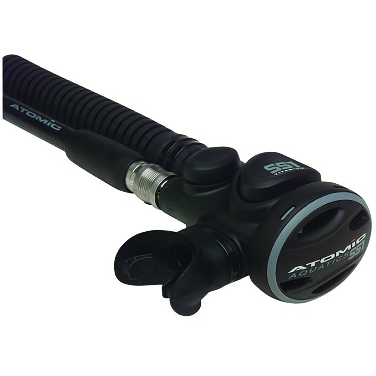 Atomic Aquatics SS1 Safe Second Inflator Titanium - Black