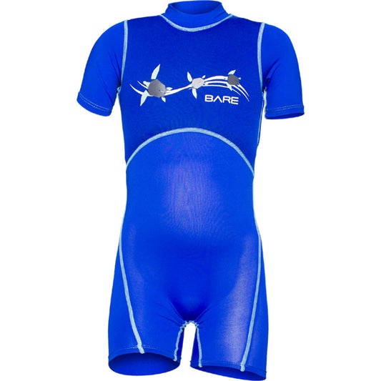 Bare 1MM Dolphin Floaty Shorty Wetsuit - Youth