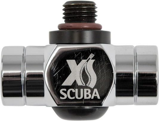 XS Scuba LP Port Adapter 1 to 2 Ports