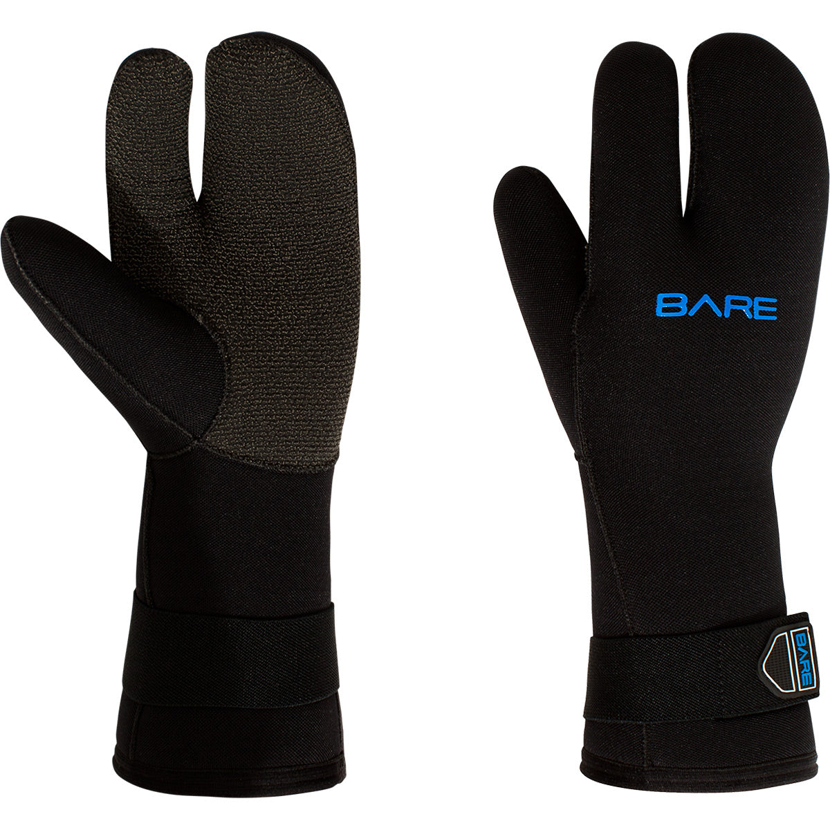 Bare 7mm K-Palm 3-Finger Mitt Glove