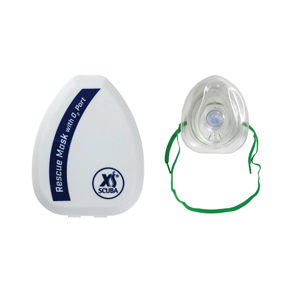 XS Scuba Pocket Rescue Mask with Case