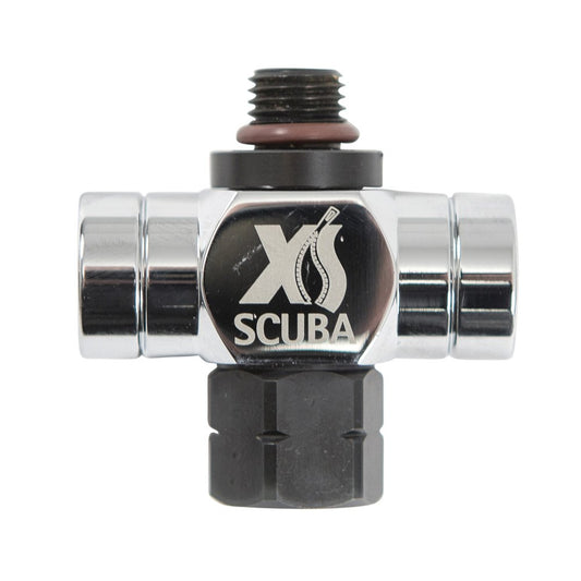 XS Scuba  Swivel LP Three Port Adapter