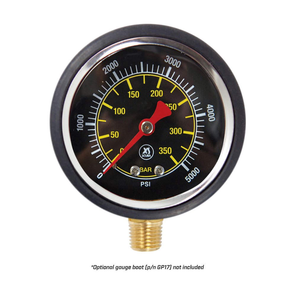 XS Scuba 2.75" High Pressure Gauge