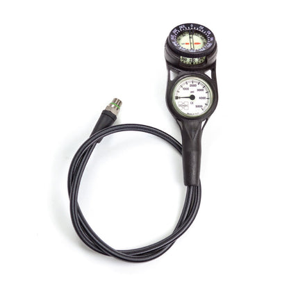 XS Scuba Highland Pressure/Compass Combo with Miflex Hose