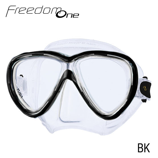 Tusa M-211 Freedom One Mask- Clear Silicone