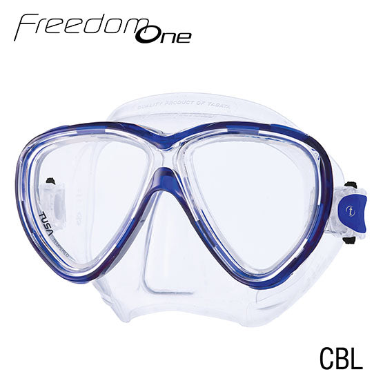 Tusa M-211 Freedom One Mask- Clear Silicone