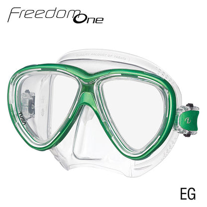 Tusa M-211 Freedom One Mask- Clear Silicone