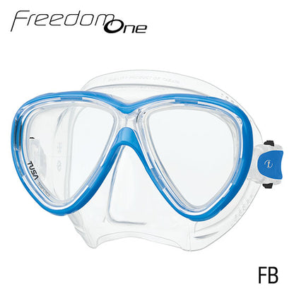 Tusa M-211 Freedom One Mask- Clear Silicone