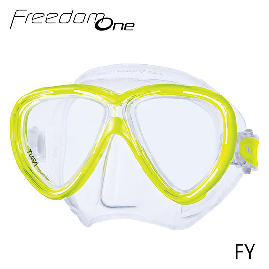 Tusa M-211 Freedom One Mask- Clear Silicone