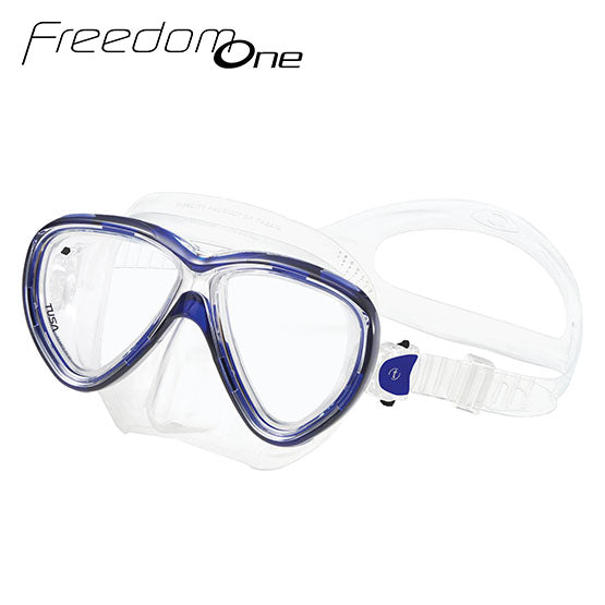 Tusa M-211 Freedom One Mask- Clear Silicone