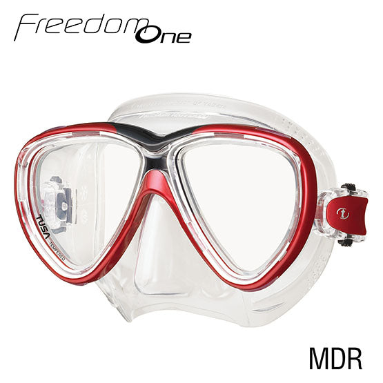 Tusa M-211 Freedom One Mask- Clear Silicone