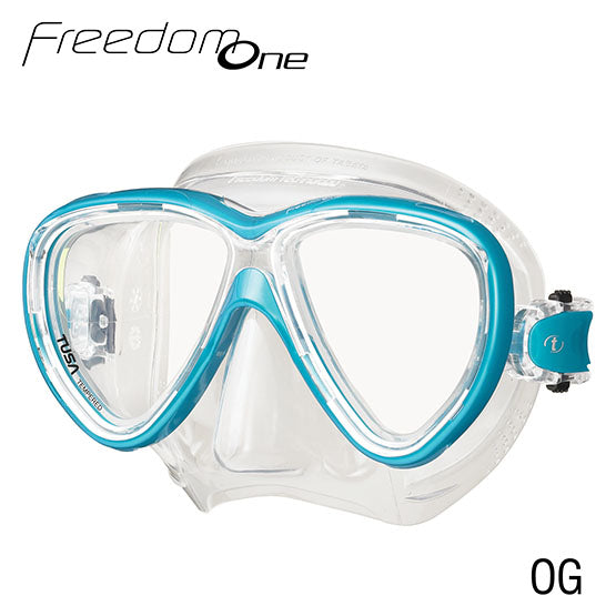 Tusa M-211 Freedom One Mask- Clear Silicone