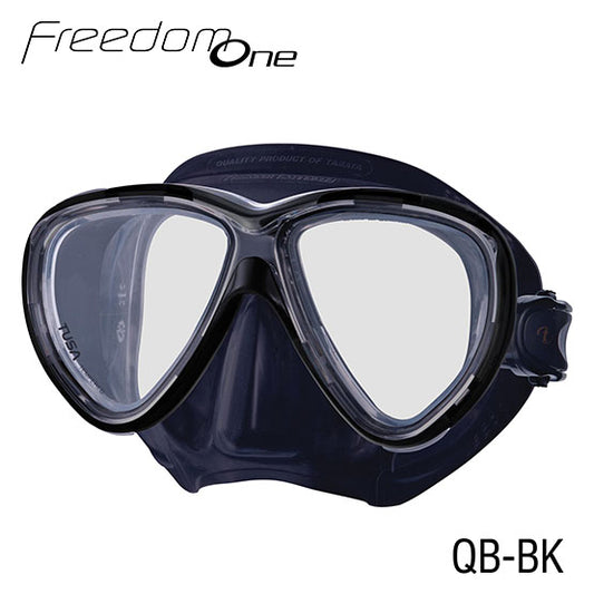 Tusa M-211 Freedom One Mask- Black Silicone