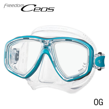 Tusa M-212 Freedom Ceos Mask - Clear Silicone