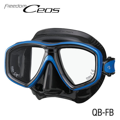 Tusa M-212 Freedom Ceos Mask - Black Silicone