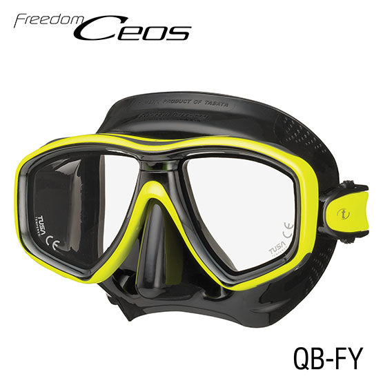 Tusa M-212 Freedom Ceos Mask - Black Silicone