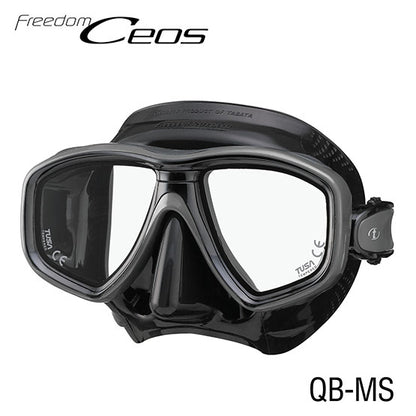 Tusa M-212 Freedom Ceos Mask - Black Silicone