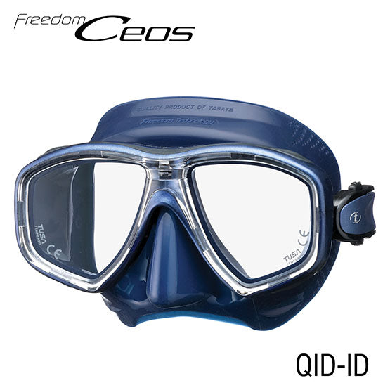 Tusa M-212 Freedom Ceos Mask - Black Silicone