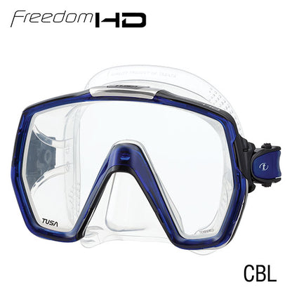 Tusa M1001 Freedom HD Mask - Clear Silicone