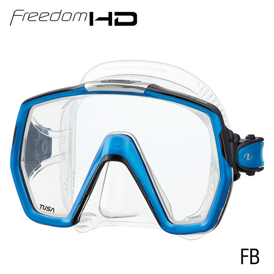 Tusa M1001 Freedom HD Mask - Clear Silicone