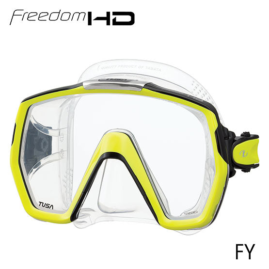 Tusa M1001 Freedom HD Mask - Clear Silicone