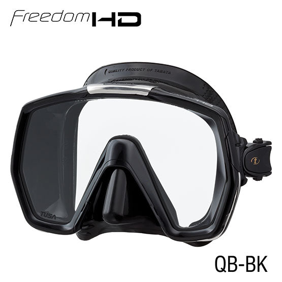 Tusa M1001 Freedom HD Mask -  Black Silicone