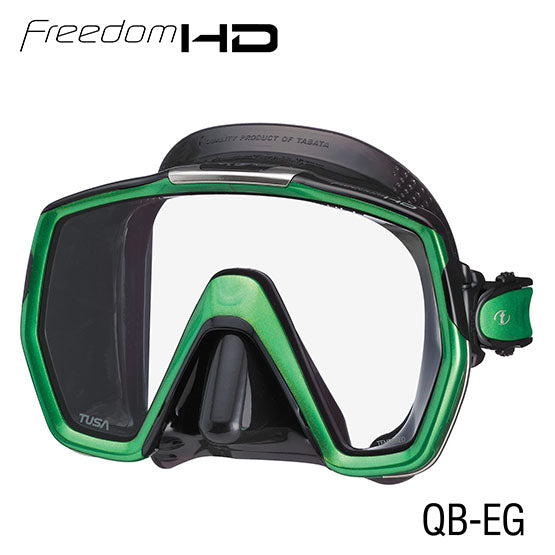 Tusa M1001 Freedom HD Mask -  Black Silicone