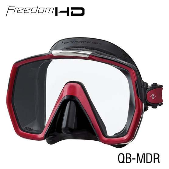 Tusa M1001 Freedom HD Mask -  Black Silicone