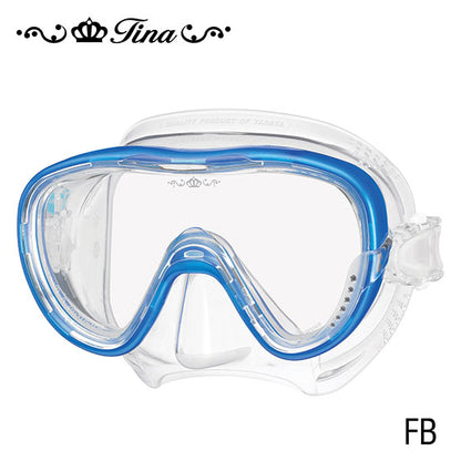 Tusa M1002 Tina Mask -Clear Silicone