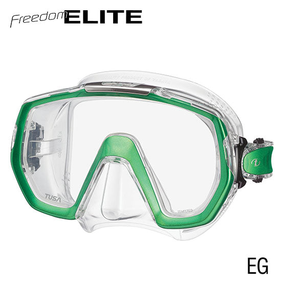 Tusa M1003 Freedom Elite Mask -Clear Silicone