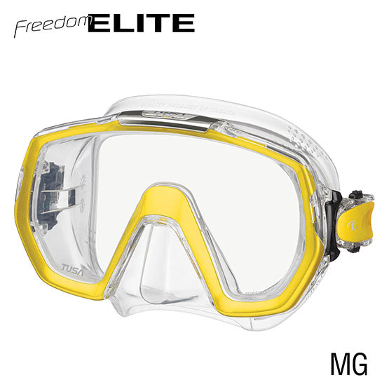 Tusa M1003 Freedom Elite Mask -Clear Silicone