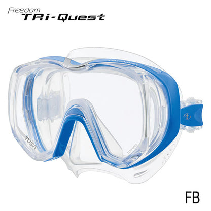 Tusa M3001 Freedom Tri-Quest -Clear Silicone