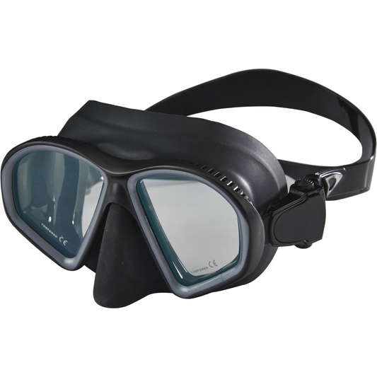 Sherwood Onyx ARL (Anti Reflection Lenses) Mask - Black Silicone