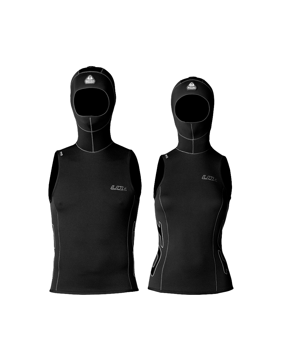 Waterproof U1 Undervest With Hood- Men