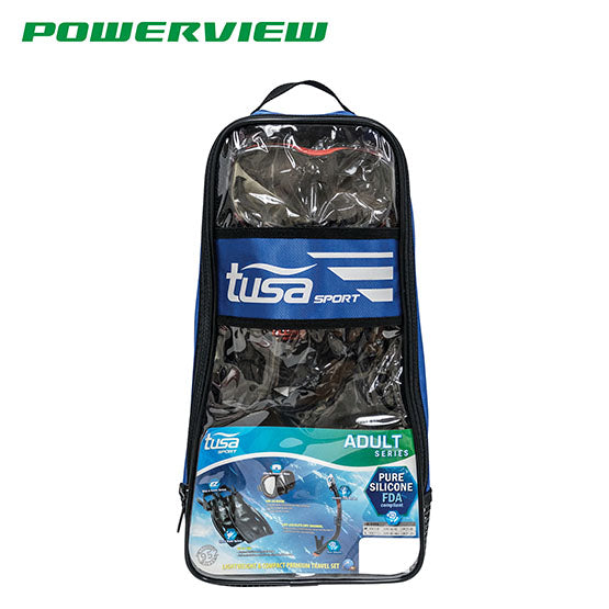 Tusa Sport UP-2521B Powerview Adult Dry Travel Set