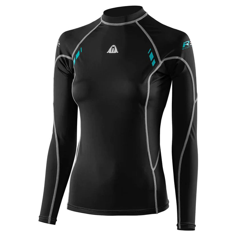 Waterproof R30 Rash Vest Long Sleeved -Ladies