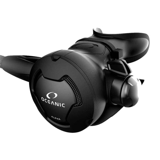 Oceanic Alpha 10 2nd Stage  Regulator only - Black