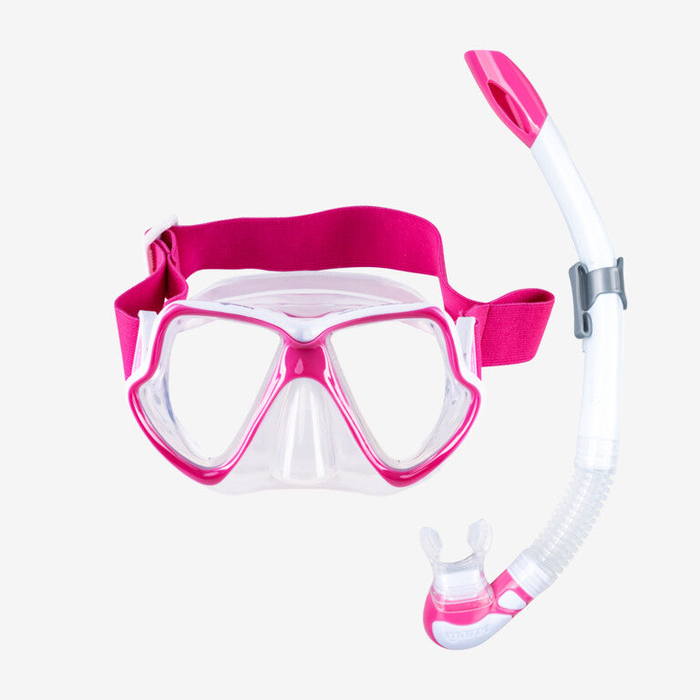 Mares Wahoo Neon Combo Snorkeling Set