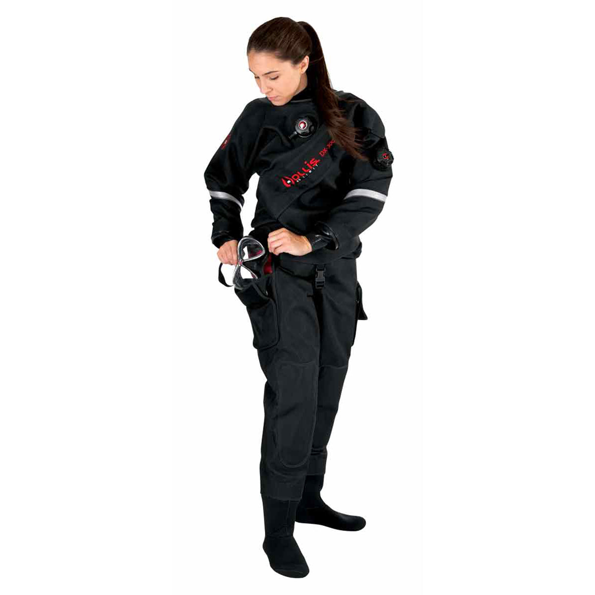 Hollis DX-300X Drysuit With Neoprene Socks -Unisex