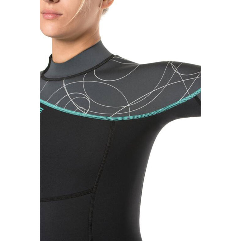 Bare 5mm Elate Full Wetsuit Grey - Women