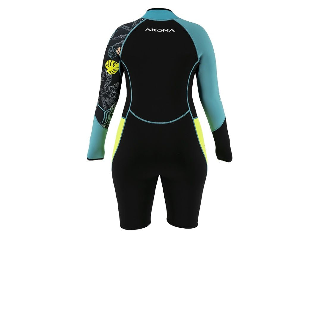 Akona 3/2 Women's Front Zip Tropic Shorty Wetsuit