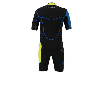 Akona 3/2 Men's Front Zip Tropic Shorty Wetsuit