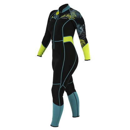 Akona 3/2 Women's Front Zip Tropic Full Wetsuit