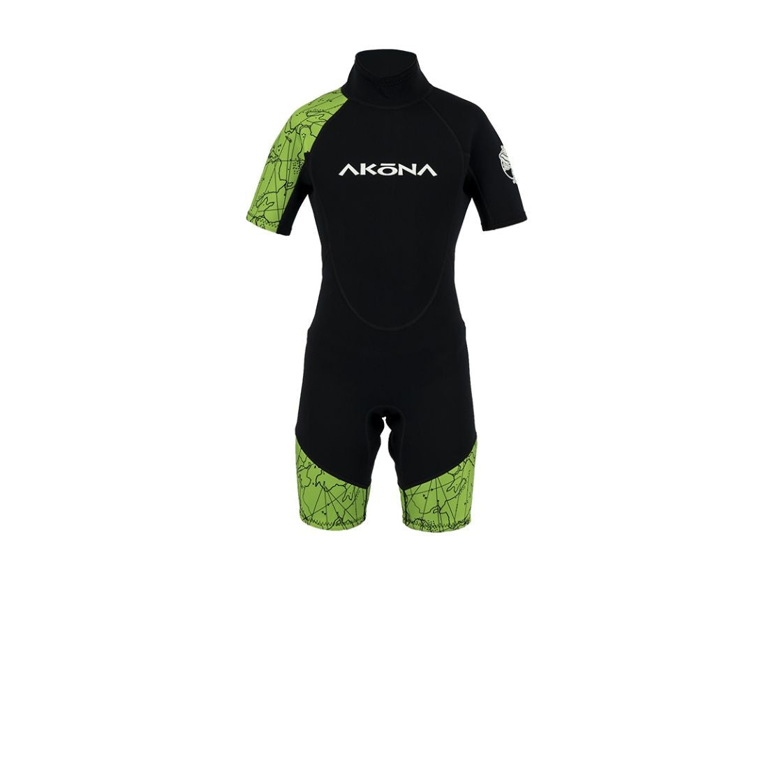 Akona 3/2MM Kid's Explore Line Back Zip Full Suit