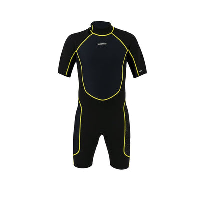 Akona Men's Classic Line - 2.5mm Back Zip Shorty Wetsuit