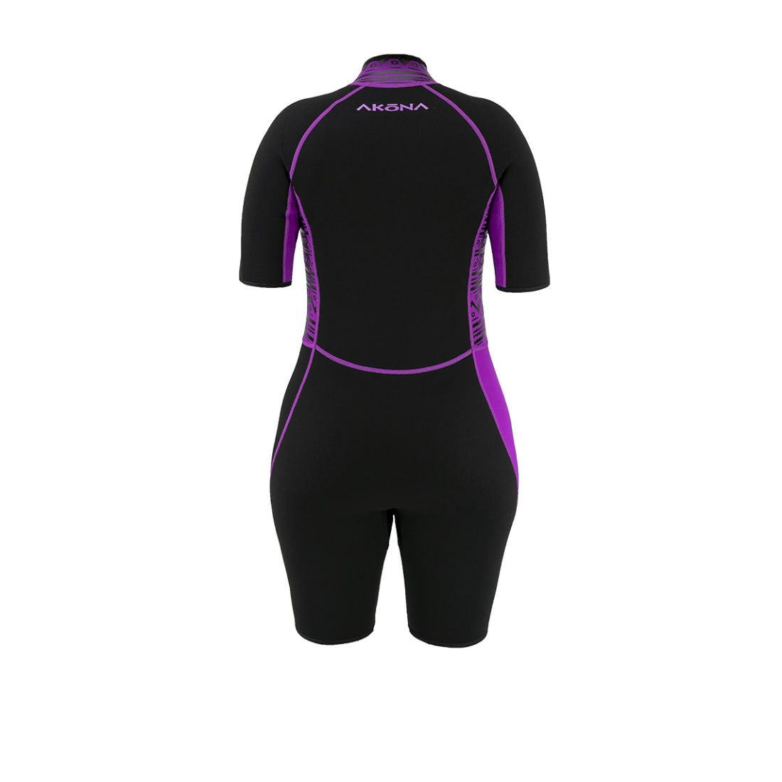 Akona 2.5mm Women's Explore Shorty (Front Zip) Wetsuit  - Magenta